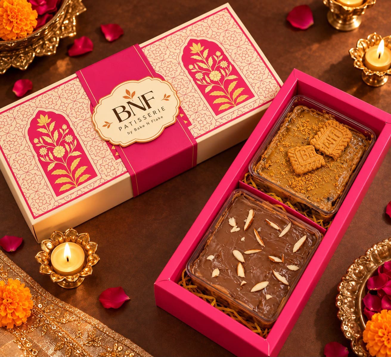 The Dessert Affair – Petite 2 Piece Cake Box